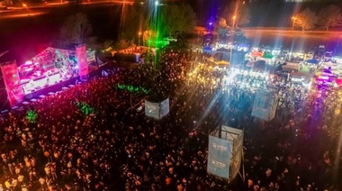 Masiva fiesta de la Primavera en Junín