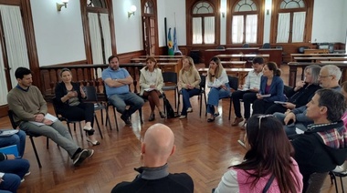 Gentile recibió a cooperativas del distrito