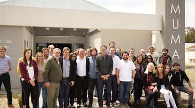 Recoulat recibió a Katopodis en T. Lauquen: recorrida de obras y pedidos