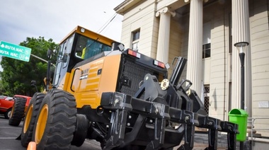 El municipio de Trenque Lauquen sigue renovando su parque de maquinarias