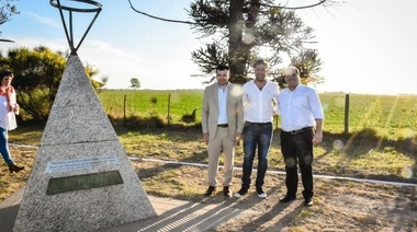 Recoulat y otros dos intendentes se reunieron en el punto tripartito de Garré