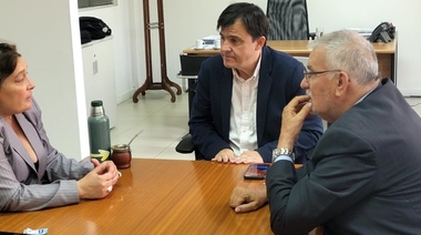 Gatica recibió a Gil: obras y planteos por programas de seguridad en Bragado