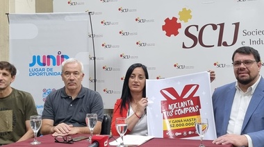 Presentaron la campaña "Adelantá tus compras" en Junín