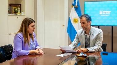 Petrecca recibió a Veronelli en la previa del ingreso del presupuesto 2025