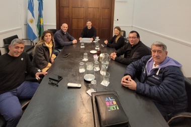 Germán Lago se reunió con el ministro de Producción provincial