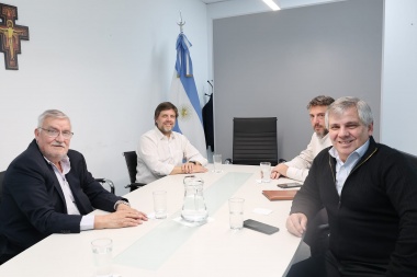 Guillermo Britos se reunió con el secretario de Viviendas de la Nación