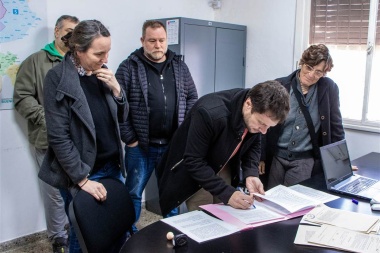 Acuerdo paritario entre el Ejecutivo y el Sindicato Municipal en Junín