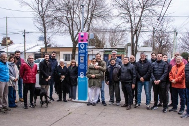 Se inauguró el octavo punto seguro en Junín