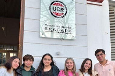 La juventud del radicalismo bragadense acompaña la lista 123