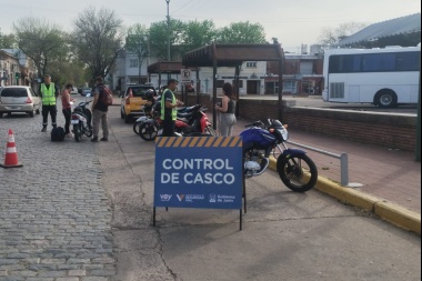 Retuvieron 265 unidades desde la campaña "Sin Casco no hay Moto"