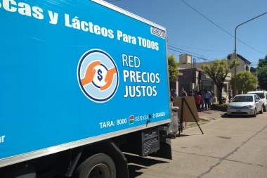 El camión de pastas y lácteos estará en Junín este lunes