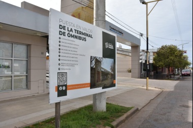 El municipio de Trenque Lauquen avanza con la refacción de la Terminal de Omnibus