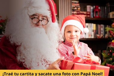Papá Noel visitará Comercio e Industria como cierre de la campaña navideña “Adelantá tus compras”