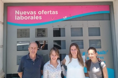 Funcionarios de Junín y Viamonte intercambiaron políticas de empleo