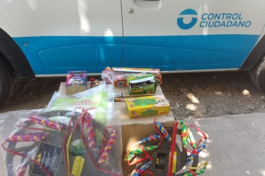 Intensifican controles y operativos contra la venta clandestina de pirotecnia en Junín