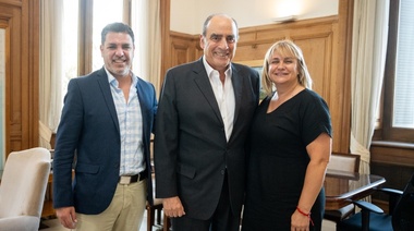 Revilla tuvo con Francos su presentación ante el gobierno nacional