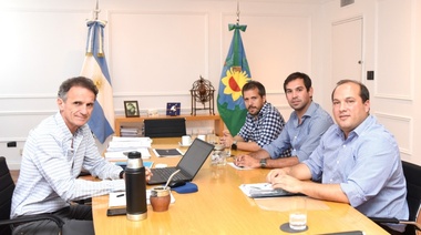 Recoulat gestionó ante Katopodis obras y servicios para T. Lauquen