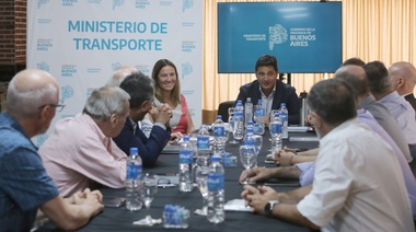 Marinucci, con Arata, recibió a Cámaras de Transporte bonaerenses