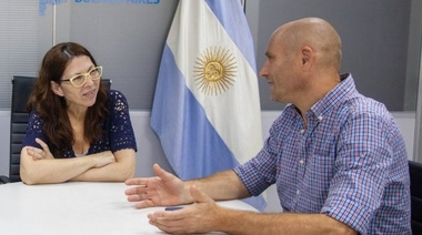 Lago se reunió con la ministra Batakis y analizaron planes de viviendas en Alberti