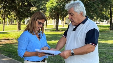 Alegre evaluó las obras de ampliación del Hospital Municipal