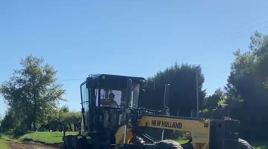 En Junín comenzaron las obras para extender la bicisenda hasta Ruta 7