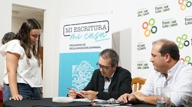 Recoulat encabezó firma de escrituras y destacó trabajo conjunto con PBA