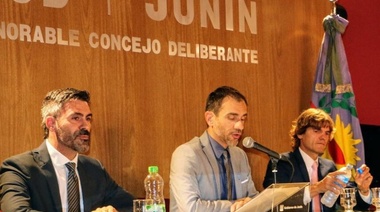 Con fuerte señal al sector privado, Petrecca abre sesiones en Junín