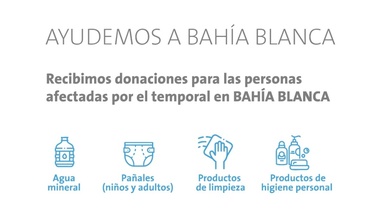 La UNNOBA realiza una colecta solidaria por Bahía Blanca