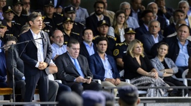 Gentile firmó convenio pero recordó a provincia falta de policías en 9 de Julio