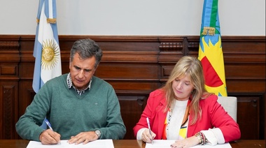 Juanci Martínez anunció un importante avance en la ejecución del Plan Hídrico para Rivadavia