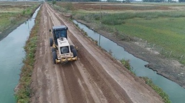 Productores y vecinos se manifestaron por el mal estado de la red vial