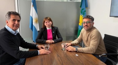 Juanci Martínez gestionó ante provincia por el Polo Judicial y Viviendas