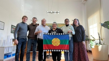 Recoulat se reunió con integrantes de la comunidad "Cacique Pincén"