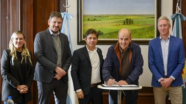 Municipios de la cuarta firmaron convenios de leasing con Provincia