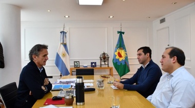 Recoulat repasó con Katopodis avances en obras para Trenque Lauquen