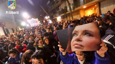 PJ de Alberti expresó "enérgico repudio a la injusta condena" contra Cristina