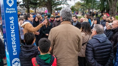 Inauguraron el décimo Punto Seguro en Junín