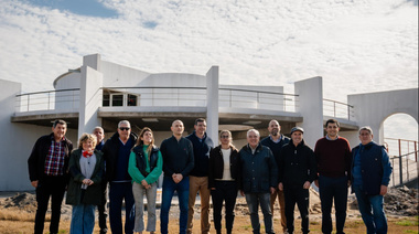 La presidenta de la Fundación Banco Provincia en Alberti