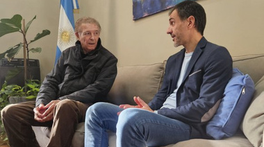 Horas antes del cierre, Petrecca se reunió con el ex intendente Abel Miguel