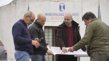 Avanza la planificación de la obra de desagües pluviales para Mechita