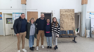 Avanzan obras en el CEC N° 801 con nuevos sanitarios para la comunidad educativa