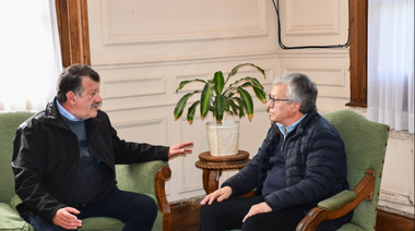 Barenghi recibió al ex intendente radical Orlando Costa