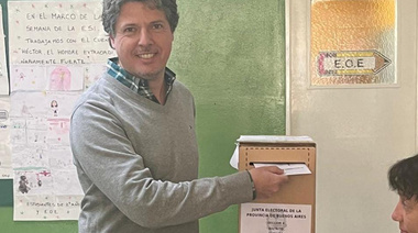 Cristina aguarda baja concurrencia y se mostró "expectante" con el resultado