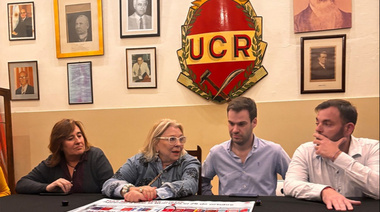 Con gran componente radical, Carrió respaldó a sus candidatos en Rojas