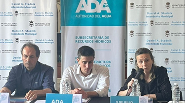 Intendentes gestionaron acciones hídricas ante Provincia en Carlos Casares