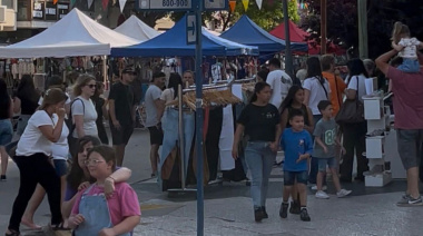 Más de 10 mil vecinos participaron del Paseo de Compras en 9 de Julio