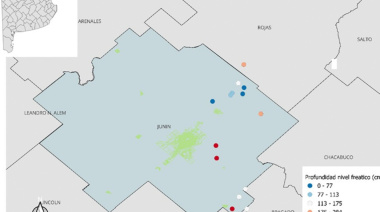 Un informe de INTA Junín determina el ascenso de la napas y mayor presencia de agua