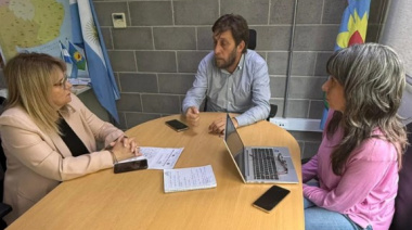 Revilla gestionó en La Plata la continuidad de proyectos habitacionales para General Arenales