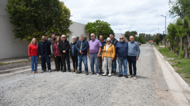 Mientras avanza con obras en Chivilcoy, Britos envió mensaje a nación y provincia