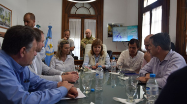 Bullrich estuvo en 9 de Julio con intendentes de la región en el marco de la crisis hídrica
